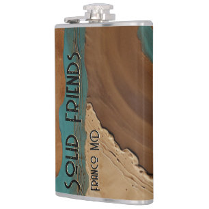 Petaca Duna de espejismo del desierto Oasis Earl Flow Tex