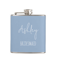 Dusty Blue Bridal Party personalizado - Mujeres re