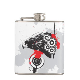 Petaca Eagle Vinyl Wrapped Flask