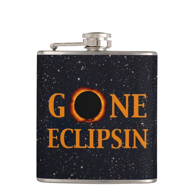 Petaca Eclipse solar de ECLIPSIN GONE (Anverso)