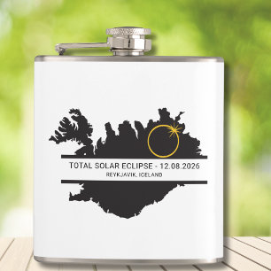 Petaca Eclipse Total de Sol Agosto 2026 – Islandia Person