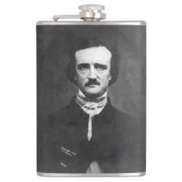 Petaca Edgar Allen Poe con cita