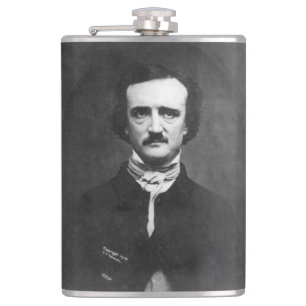Petaca Edgar Allen Poe con cita