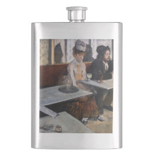 Petaca Edgar Degas - En un café / El ajenjo