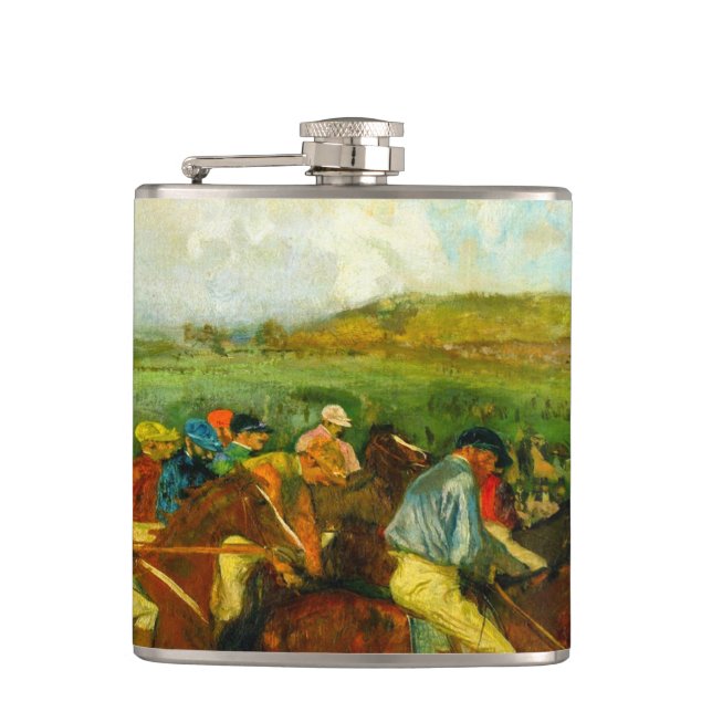 Petaca Edgar Degas Horseback Riding (Anverso)