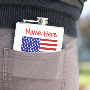 Petaca EE. UU. Estados Unidos América Personalizado