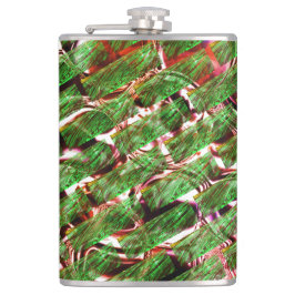 Petaca ¿Efecto de pared verde y color salmón de burbujas?