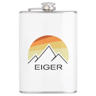 Petaca Eiger Suiza Retro