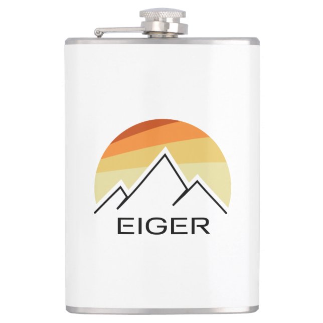 Petaca Eiger Suiza Retro (Anverso)