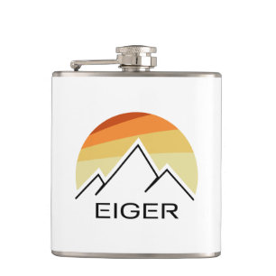 Petaca Eiger Suiza Retro