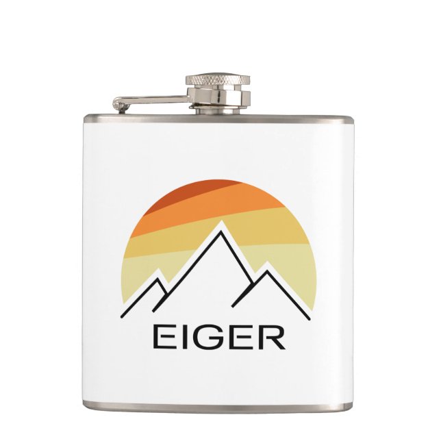 Petaca Eiger Suiza Retro (Anverso)
