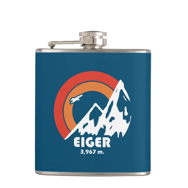 Petaca Eiger Sun Eagle (Anverso)