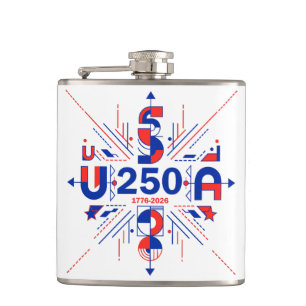 Petaca El 250 aniversario de Estados Unidos