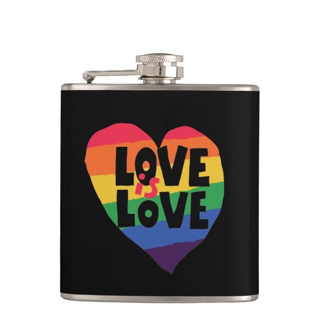 Petaca El amor es amor (Anverso)