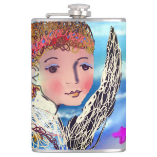 Petaca El ángel del mar