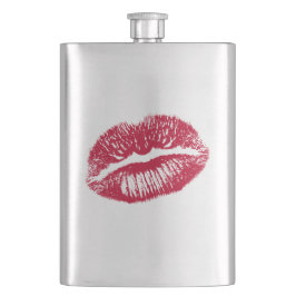 Petaca El beso, labios rojos