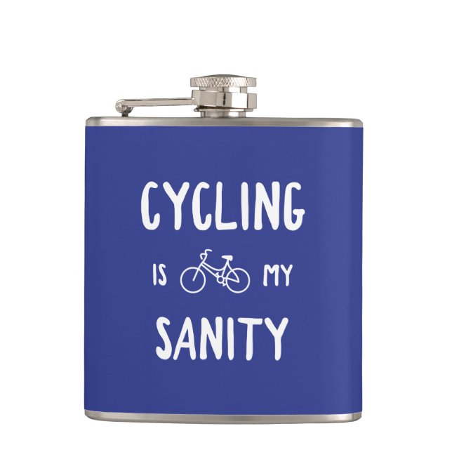 Petaca El Ciclismo Es Mi Sanidad (Anverso)