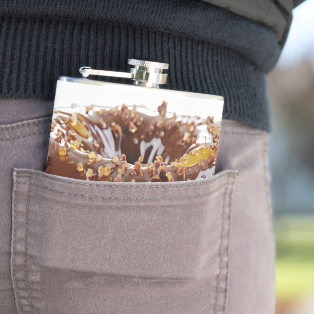 Petaca El decadente donut de SlipperyJoe cubierto de glos (In Situ)