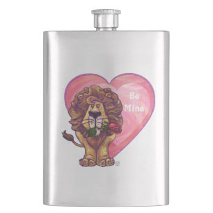 Petaca El día de San Valentín de leones
