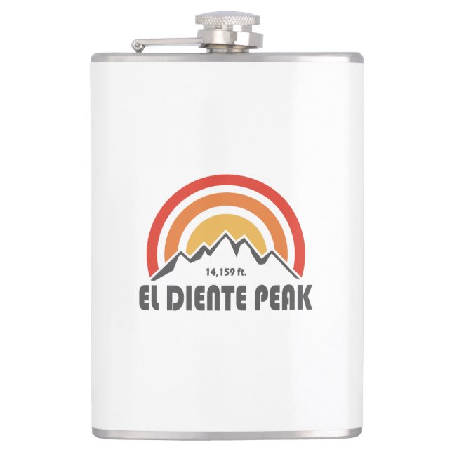 Petaca El Diente Peak (Anverso)