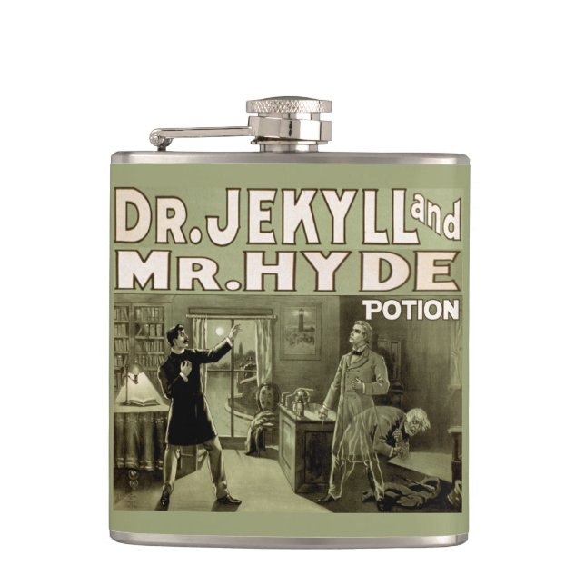 Petaca El Dr. Jekyll y Sr. Hyde Potion (Anverso)