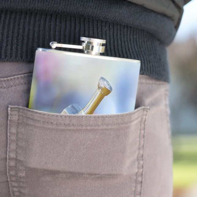 Petaca El feliz Hanukkah de SlipperyJoe girando a cuatro  (In Situ)