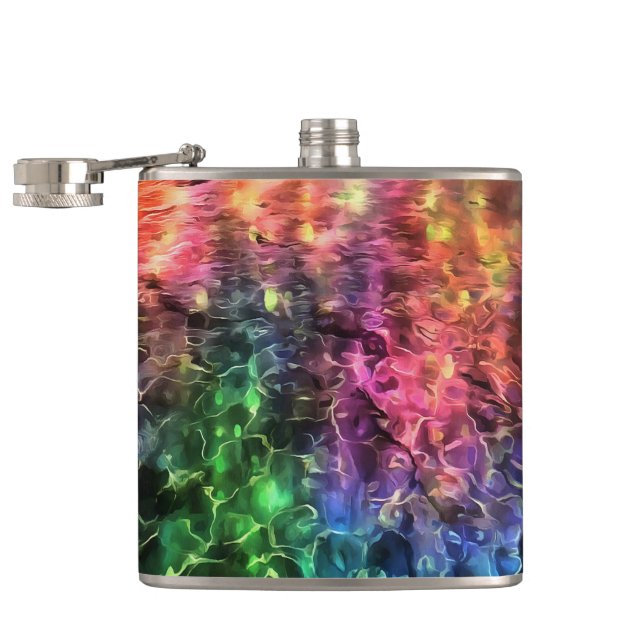 Petaca El Fin Del Arte Abstracto Del Arcoiris (Abierto)