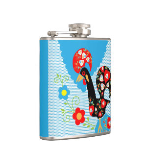 Petaca El gallo portugués de Barcelos