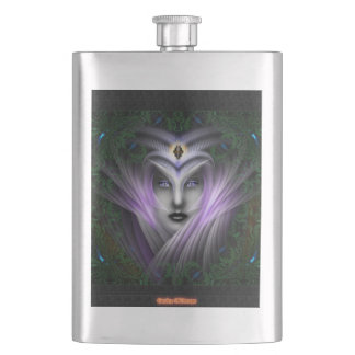 Petaca El Jardín De Los Sueños 8 oz Steel Flask