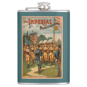 Petaca El juego femenino imperial de los soldados de