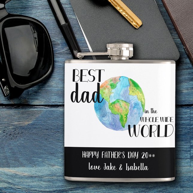 Petaca El mejor papá en el Día del Padre en todo el mundo (Subido por el creador)