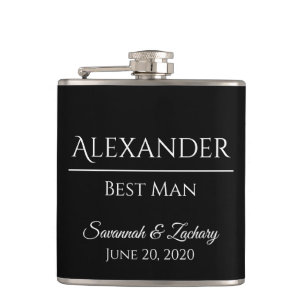 Petaca El mejor regalo del favor de la boda del licor mas