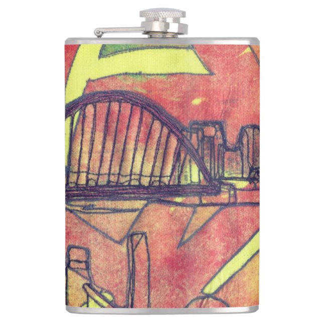 Petaca El muelle (Anverso)