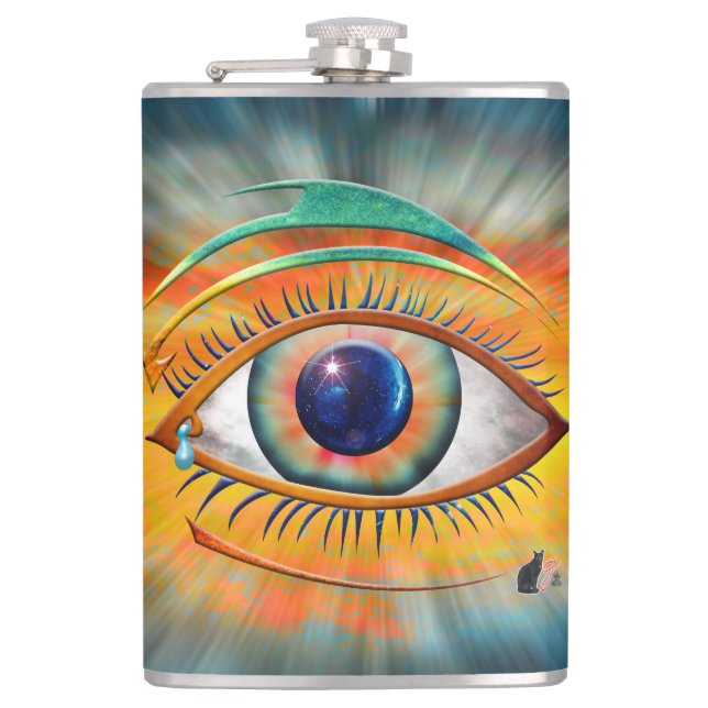 Petaca El ojo de Odín (Anverso)