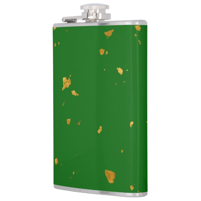 Petaca El oro falla en el verde esmeralda (Izquierda)