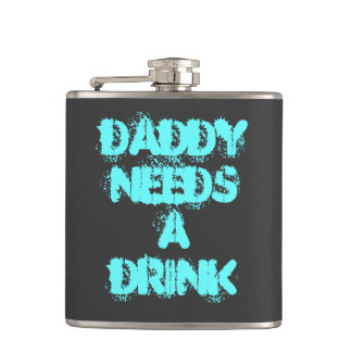 Petaca El papá necesita un frasco de la bebida - regalo