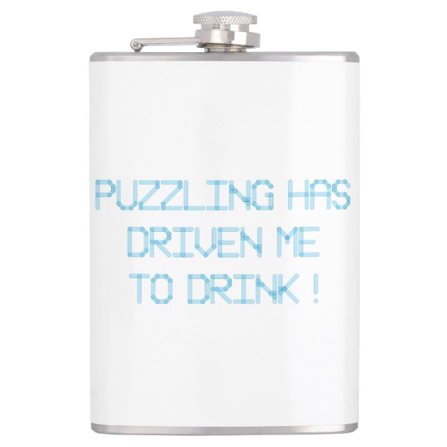 PETACA EL PUZZLING ME HA LLEVADO A BEBER (Anverso)