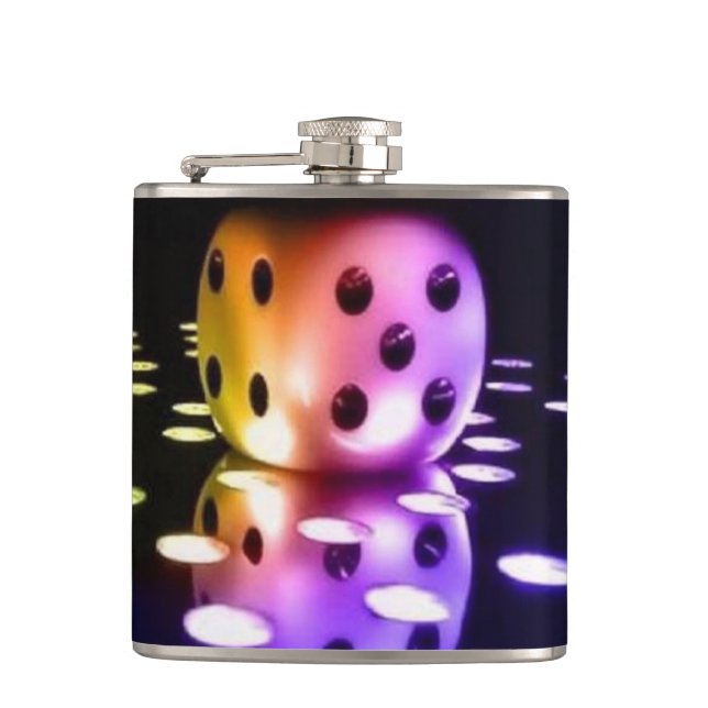 Petaca El regalo de los Groomsmen del juego de juegos de  (Anverso)