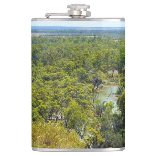 Petaca El río Murray Australia, alto punto de vista, mata