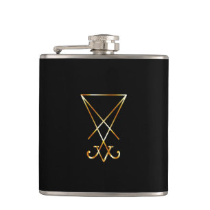 Petaca El sigil de oro de Lucifer