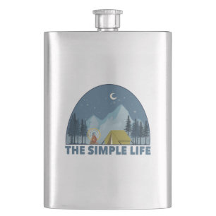 Petaca El simple acampar de vida