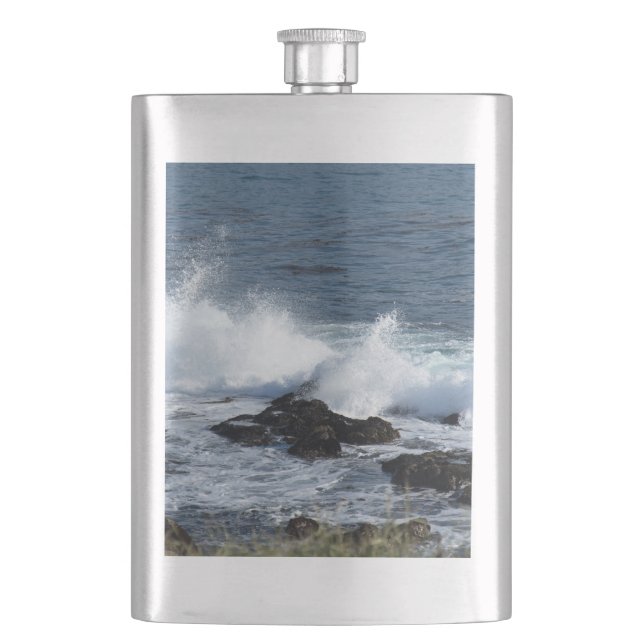 Petaca El surf en el Océano Pacífico (Anverso)