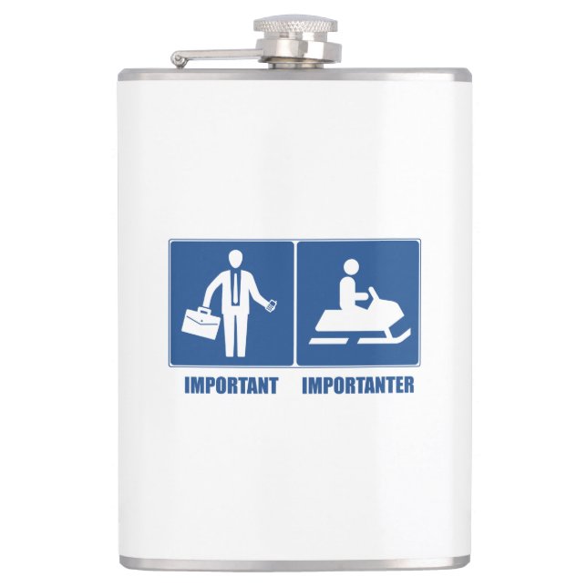 Petaca El Trabajo Es Importante, La Movilización De Nieve (Anverso)