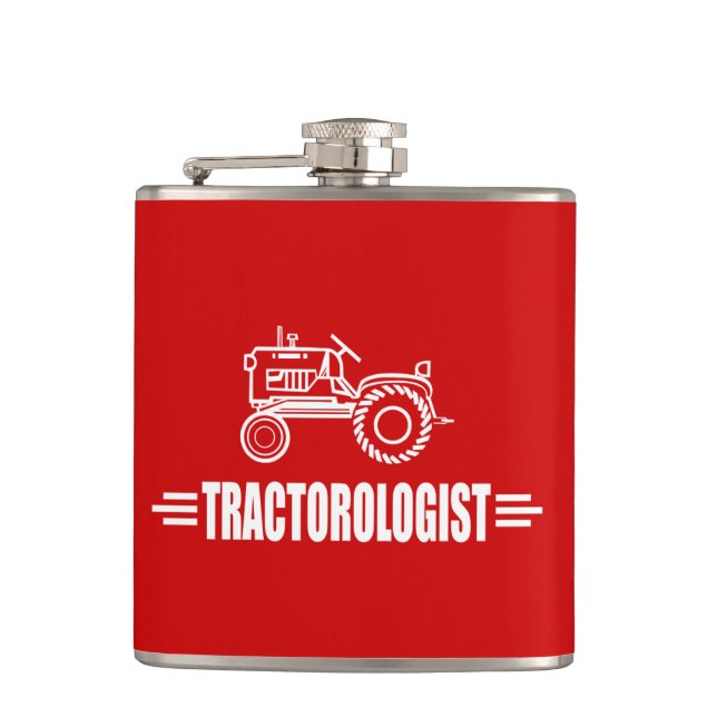 Petaca El Tractor Lover (Anverso)