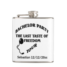 Petaca El Último Gusto De La Libertad Personalizado En El