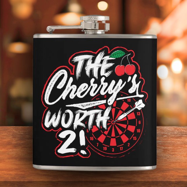 Petaca El valor del cerezo 2 Vinyl Wrapped Flask 6 oz. (Subido por el creador)