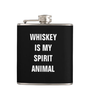 Petaca El whisky es mi animal del alcohol