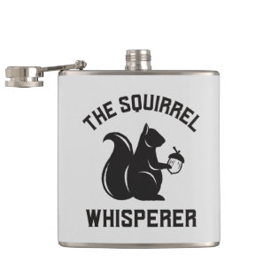 Petaca El Whisperer de la ardilla   Squirrel Lover