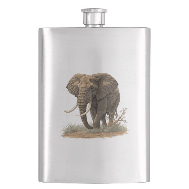 Petaca Elefante (Anverso)