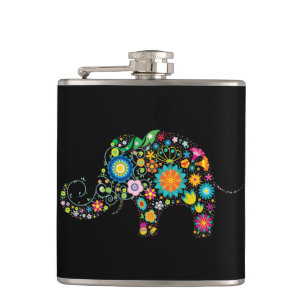 Petaca Elefante adornado